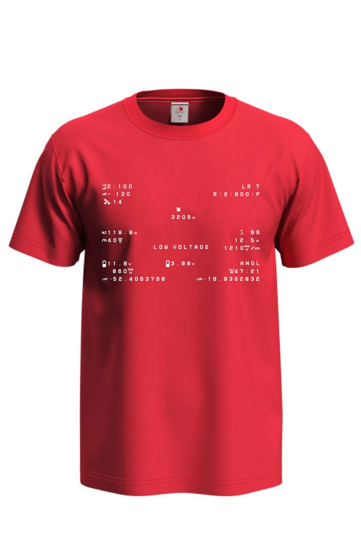 FPV OSD T-shirt – a classic among the drone community
